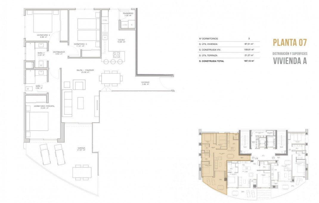 Nueva construcción  - Apartment - Benidorm - Poniente