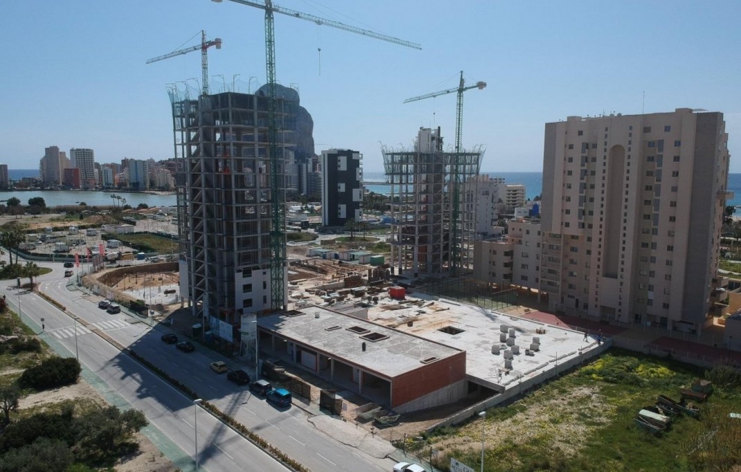 Nieuwbouw - Apartment - Calpe - Playa arenal-bol