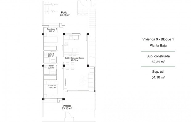 Nueva construcción  - Bungalow - Orihuela Costa - PAU 26