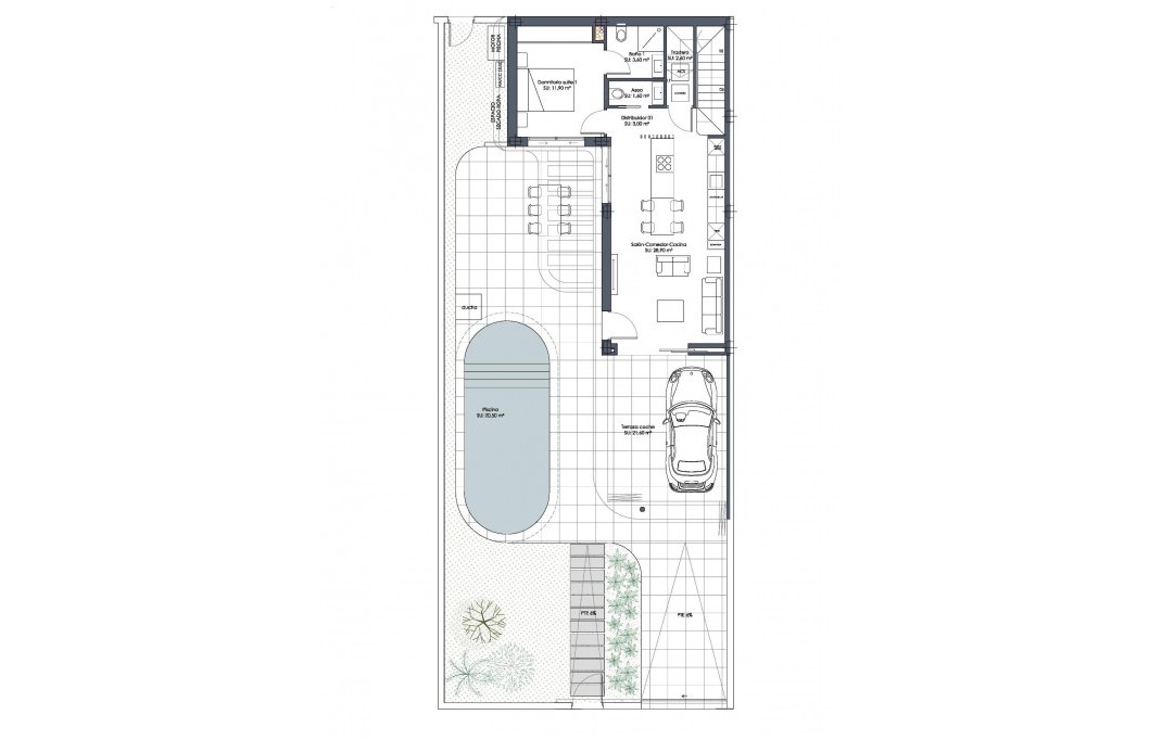 Nueva construcción  - Villa - Los Alcazares - Serena Golf