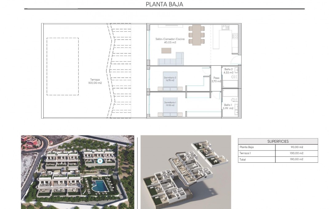 Nueva construcción  - Bungalow - Finestrat - Balcon de finestrat