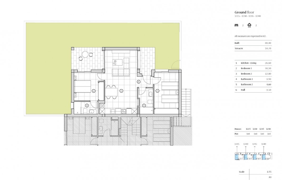 Nueva construcción  - Bungalow - Algorfa - La finca golf