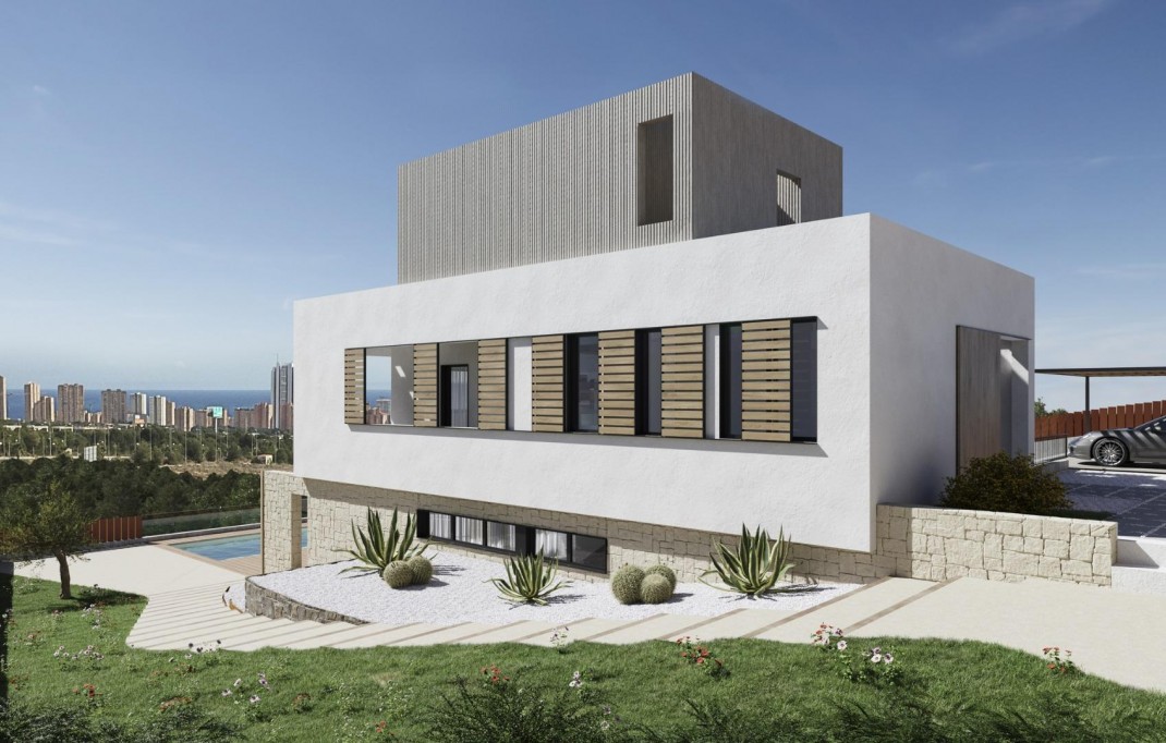 New Build - Villa - Finestrat - Campana garden