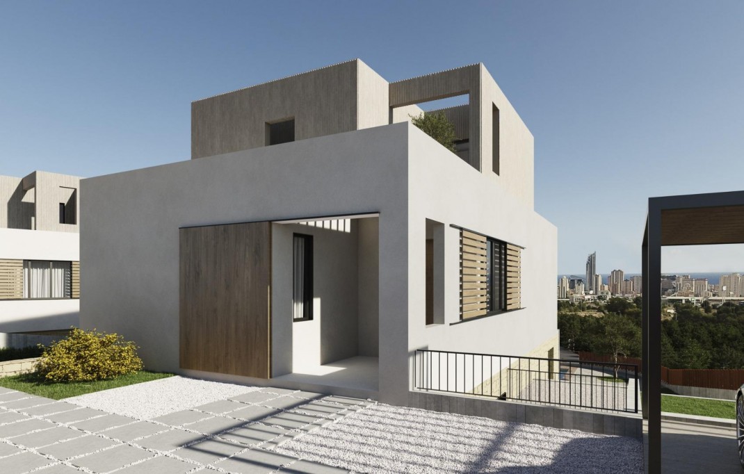 New Build - Villa - Finestrat - Campana garden