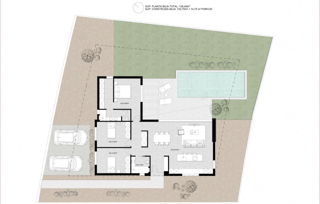 Nueva construcción  - Villa - Molina De Segura - Urb. La Quinta