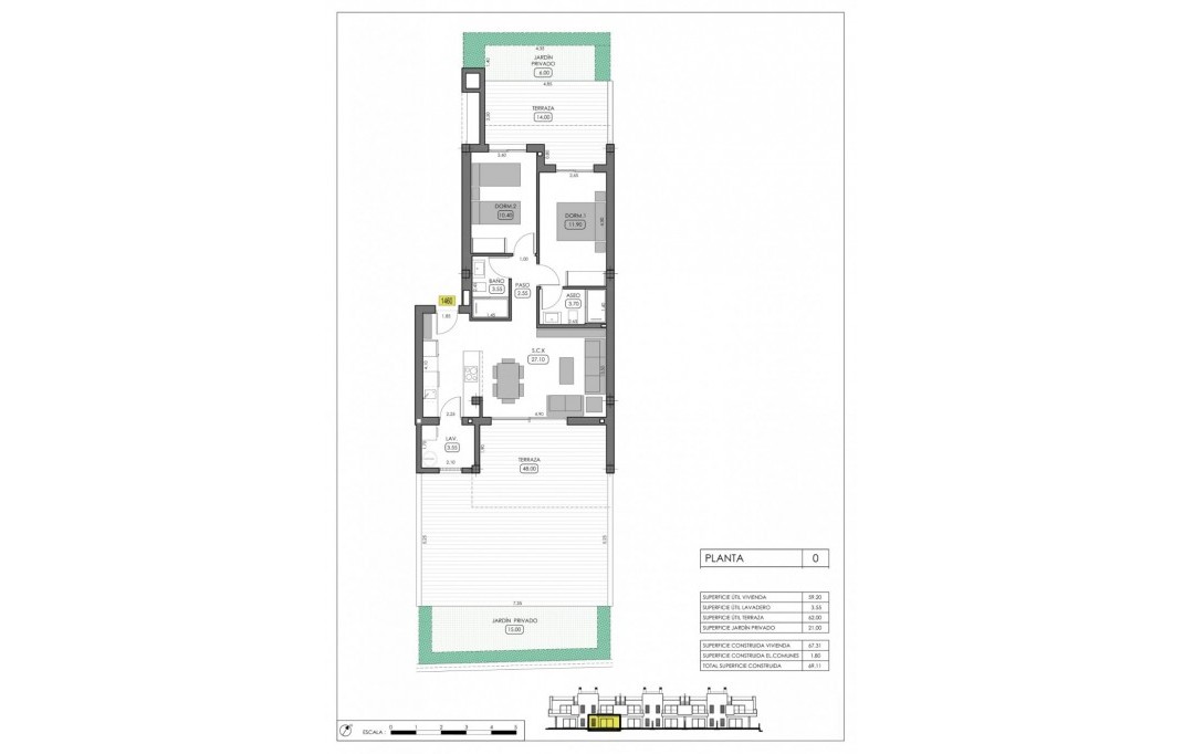 Nueva construcción  - Bungalow - Algorfa - La finca golf