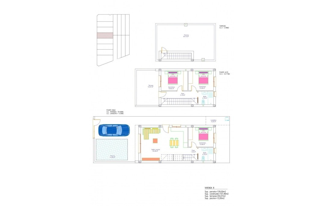 Nueva construcción  - Villa - San Pedro del Pinatar - Los antolinos