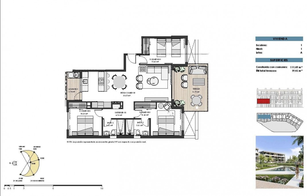 Nieuwbouw - Apartment - Torre Pacheco - Santa Rosalia Lake And Life Resort