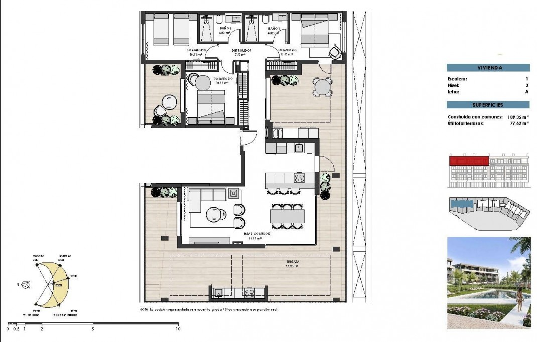 New Build - Penthouse - Torre Pacheco - Santa Rosalia Lake And Life Resort