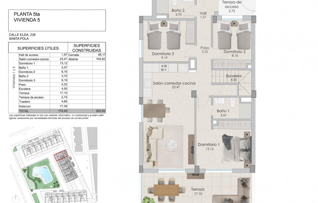 Nueva construcción  - Ático - Santa Pola - Tamarit