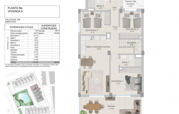 Nueva construcción  - Ático - Santa Pola - Tamarit