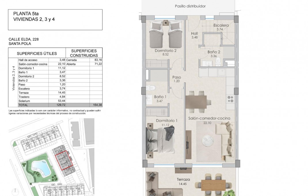 Nieuwbouw - Penthouse - Santa Pola - Tamarit