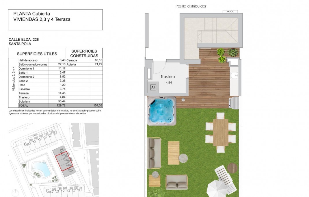 Nueva construcción  - Ático - Santa Pola - Tamarit