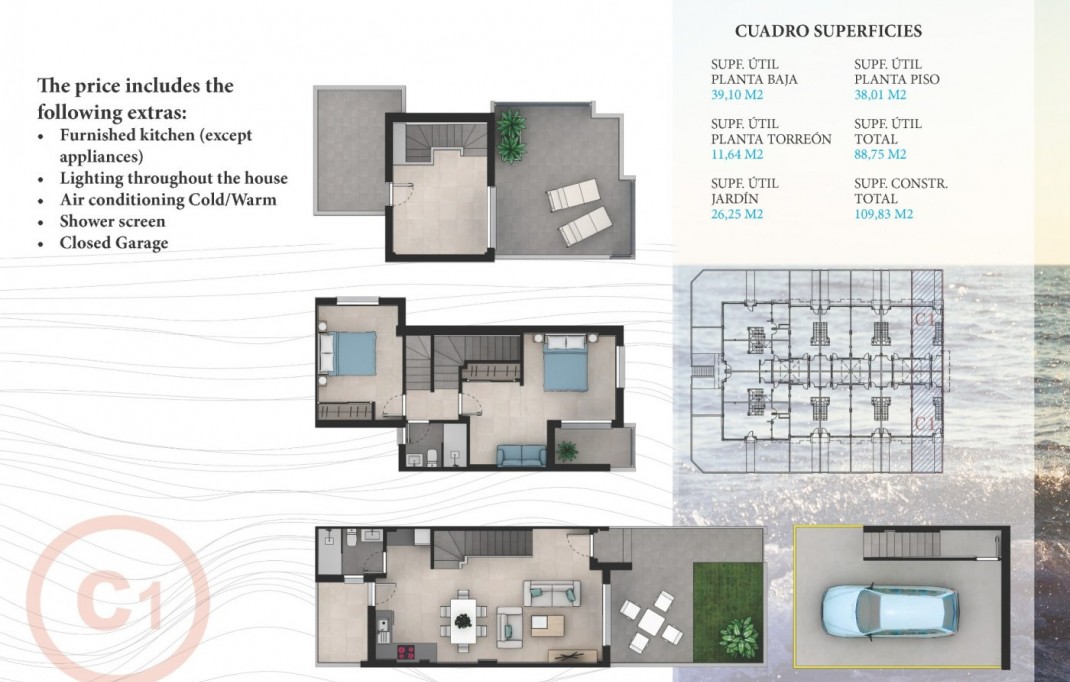 New Build - Town House - La Manga del Mar Menor - LA MANGA