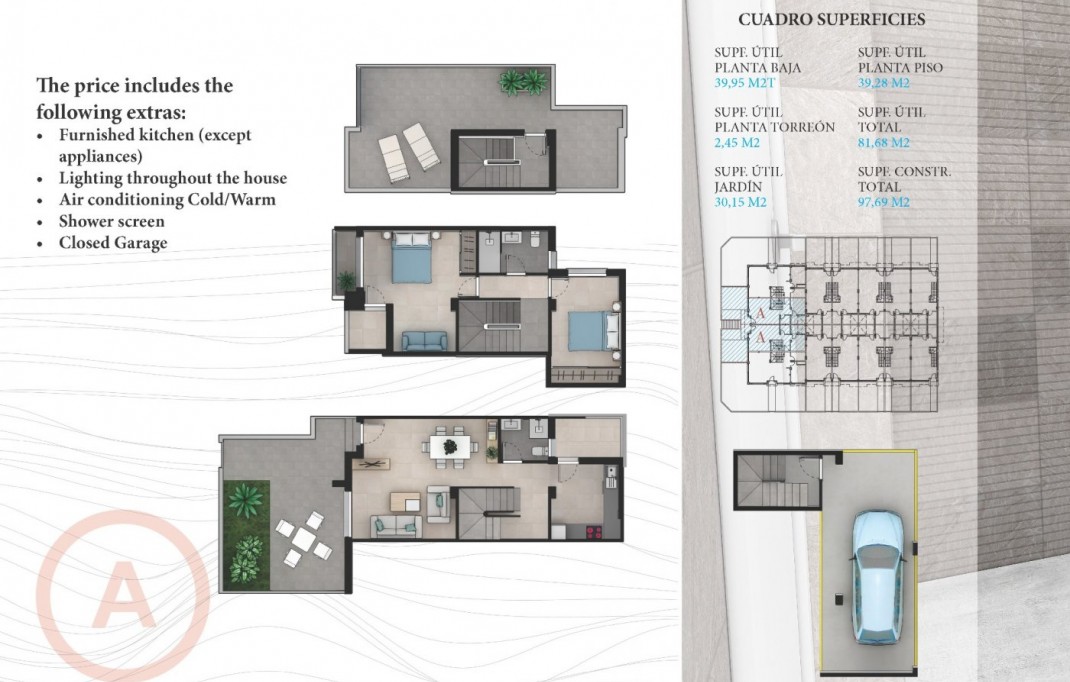 Nueva construcción  - Town House - La Manga del Mar Menor - LA MANGA