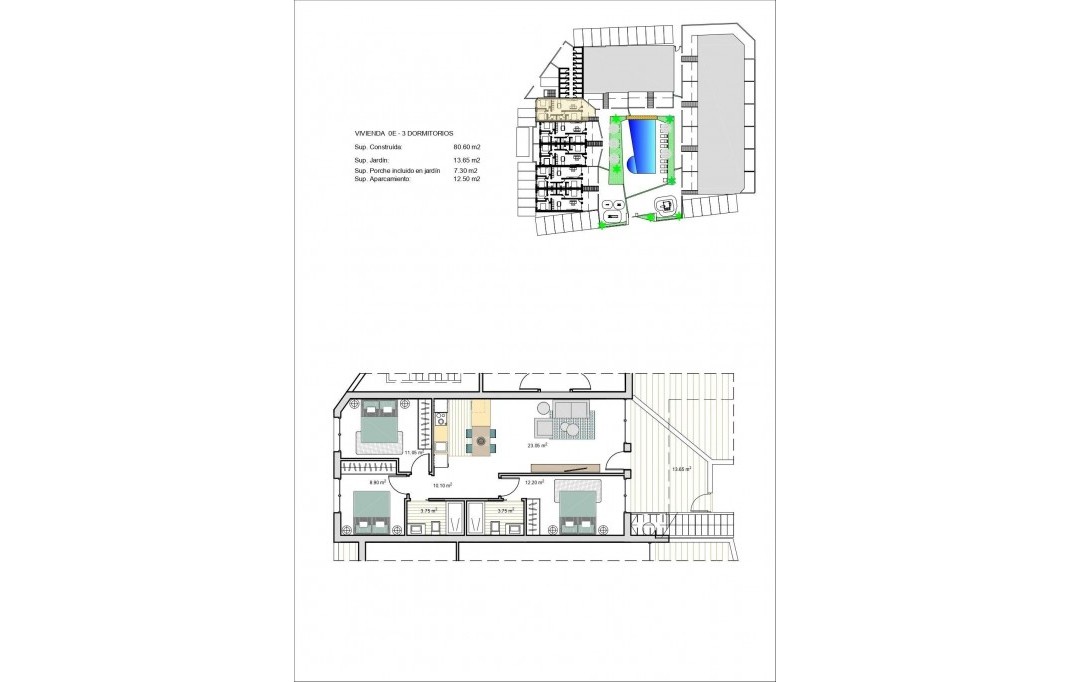 New Build - Bungalow - Torre Pacheco - Roldán