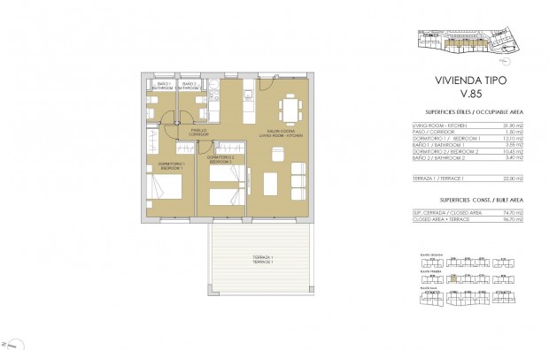 New Build - Apartment - Pilar de la Horadada - Lo Romero Golf