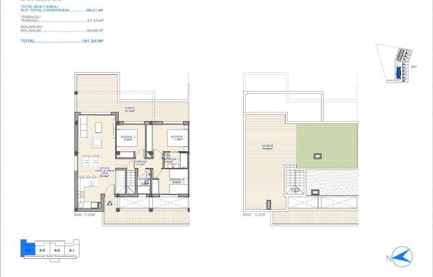 Nieuwbouw - Penthouse - Los Alcazares - Serena Golf