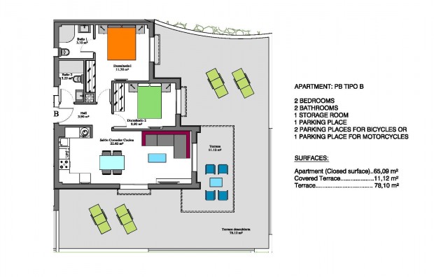 Nieuwbouw - Apartment - Orihuela Costa - Las Filipinas