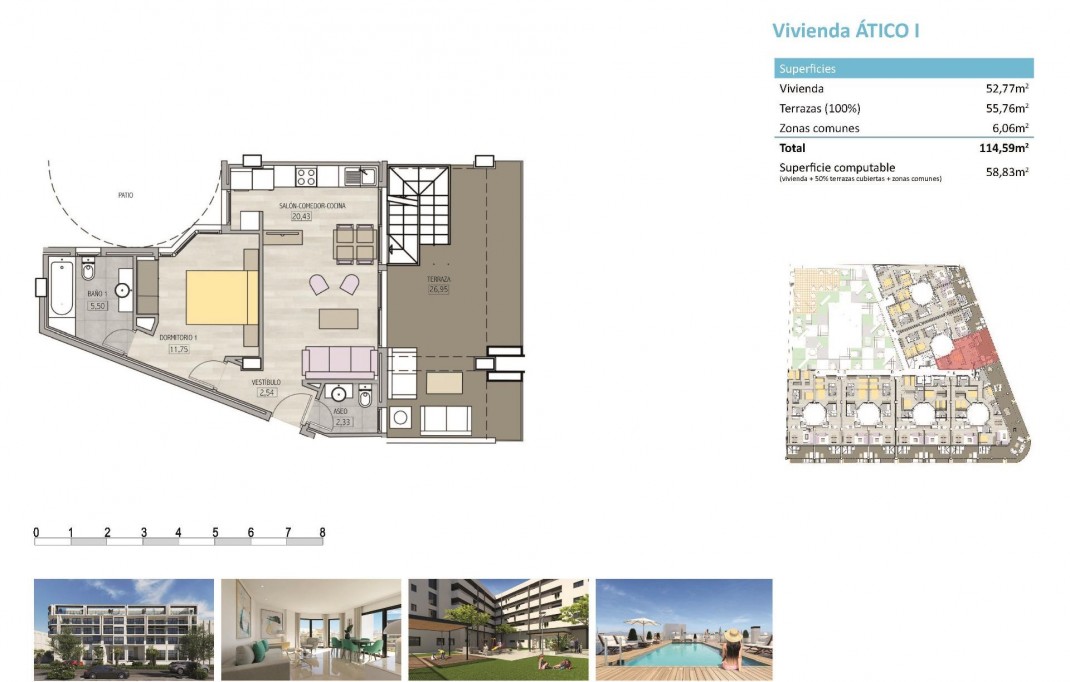 New Build - Penthouse - Alicante - La Florida