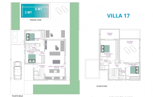 Nueva construcción  - Villa - San Javier - Roda Golf