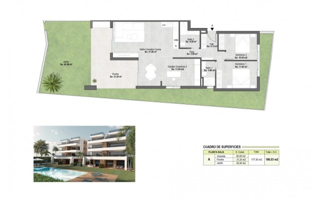 Nieuwbouw - Apartment - Alhama de Murcia - Condado de Alhama Resort