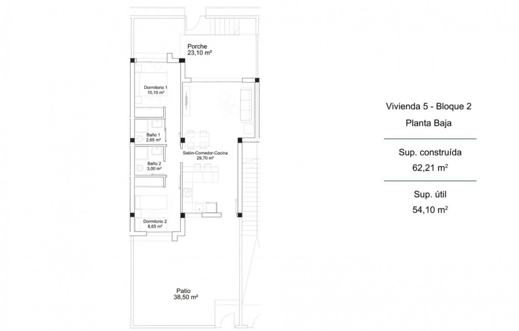 Nueva construcción  - Bungalow - Orihuela Costa - PAU 26