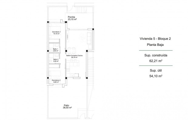 Nueva construcción  - Bungalow - Orihuela Costa - PAU 26