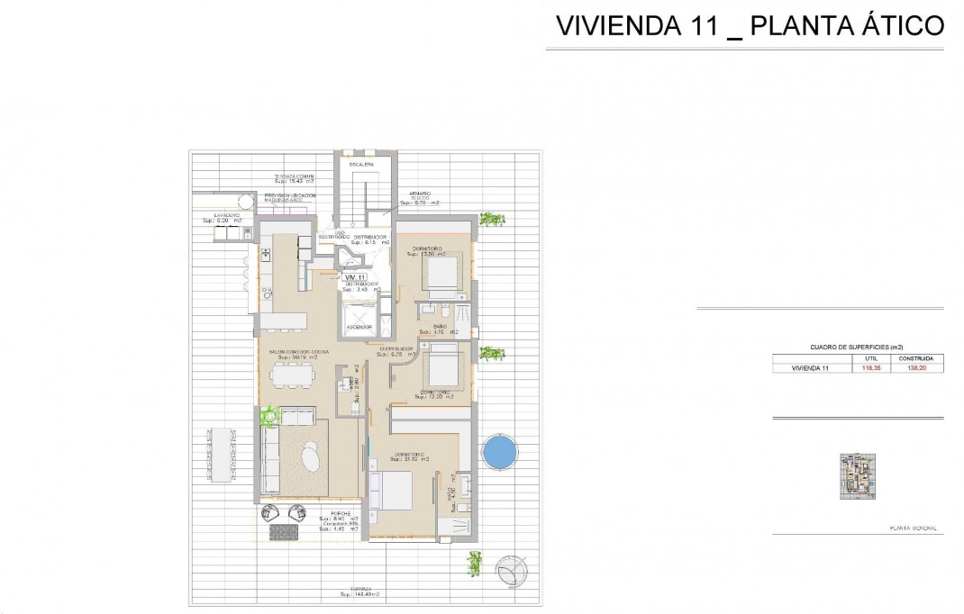 Nueva construcción  - Ático - Águilas - Puerto deportivo Juan Montiel