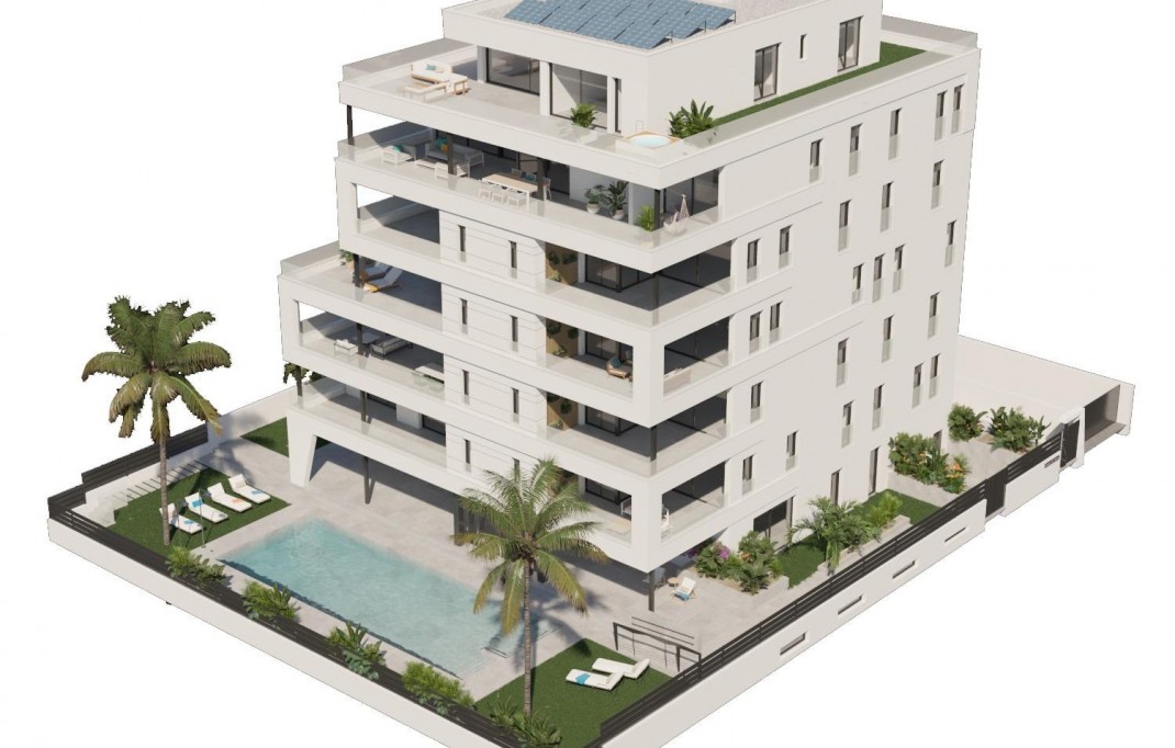 New Build - Apartment - Águilas - Puerto deportivo Juan Montiel