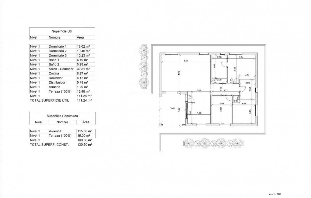 Nueva construcción  - Villa - Pinoso - Lel