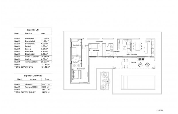 Nueva construcción  - Villa - Pinoso - Lel