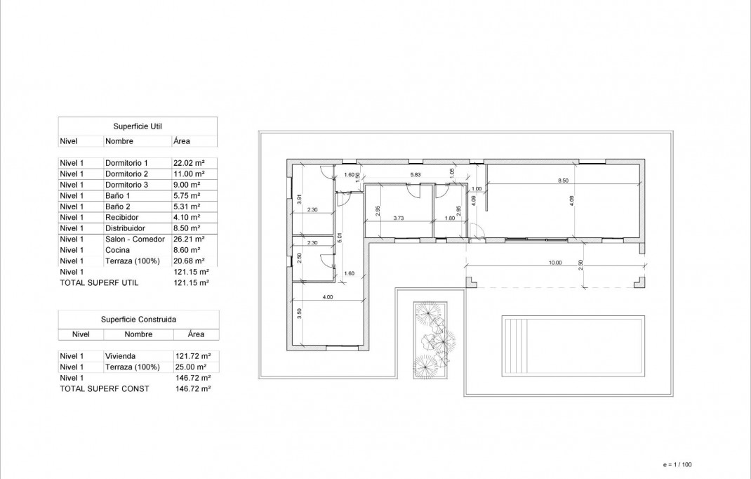 Nueva construcción  - Villa - Pinoso - Lel