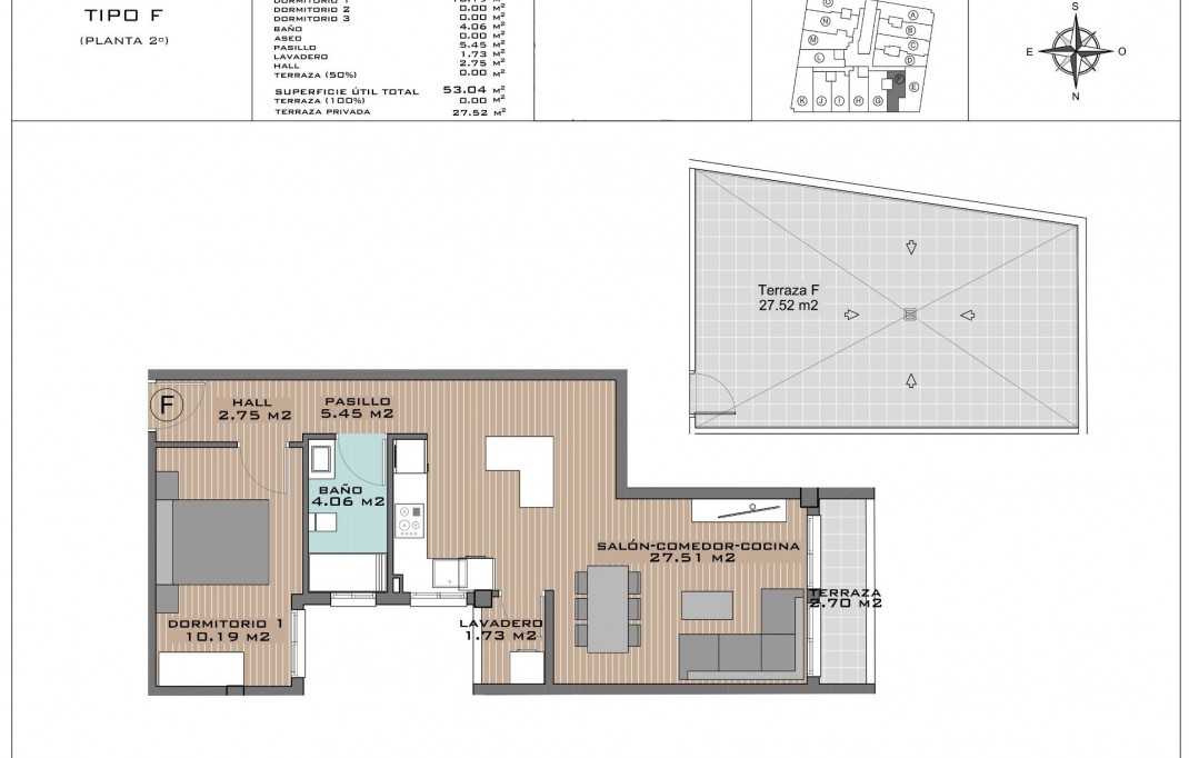 New Build - Penthouse - Algorfa - Pueblo