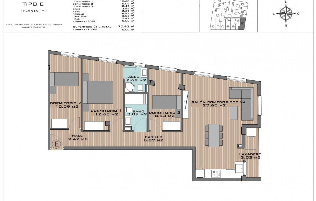 Nueva construcción  - Apartment - Algorfa - Pueblo