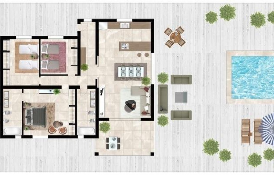 New Build - Villa - Abanilla - Cañada de la Leña