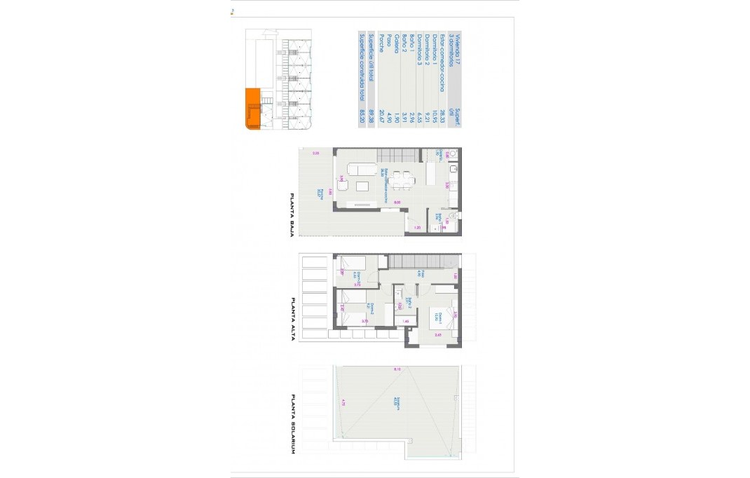 Nieuwbouw - Town House - Orihuela Costa - PAU 26