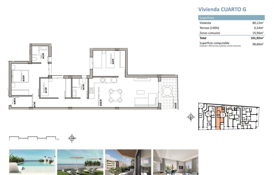 New Build - Penthouse - Guardamar del Segura - Pueblo