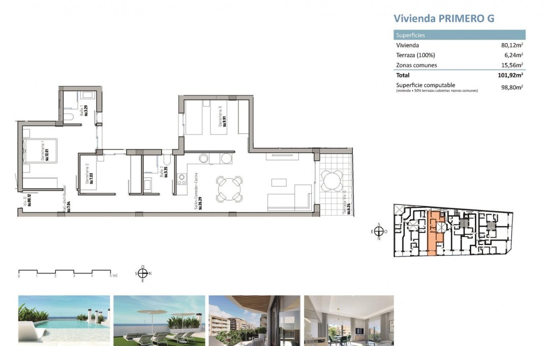 Nueva construcción  - Apartment - Guardamar del Segura - Pueblo