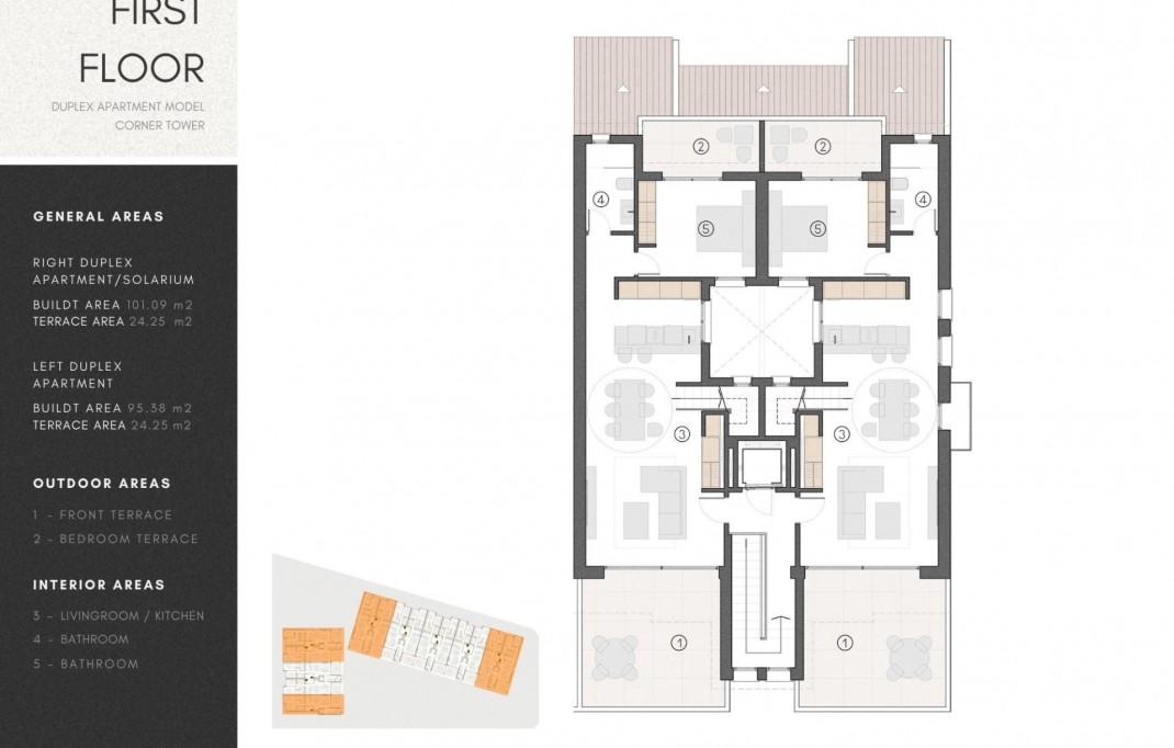 Nieuwbouw - Penthouse - Los Alczares - Serena Golf