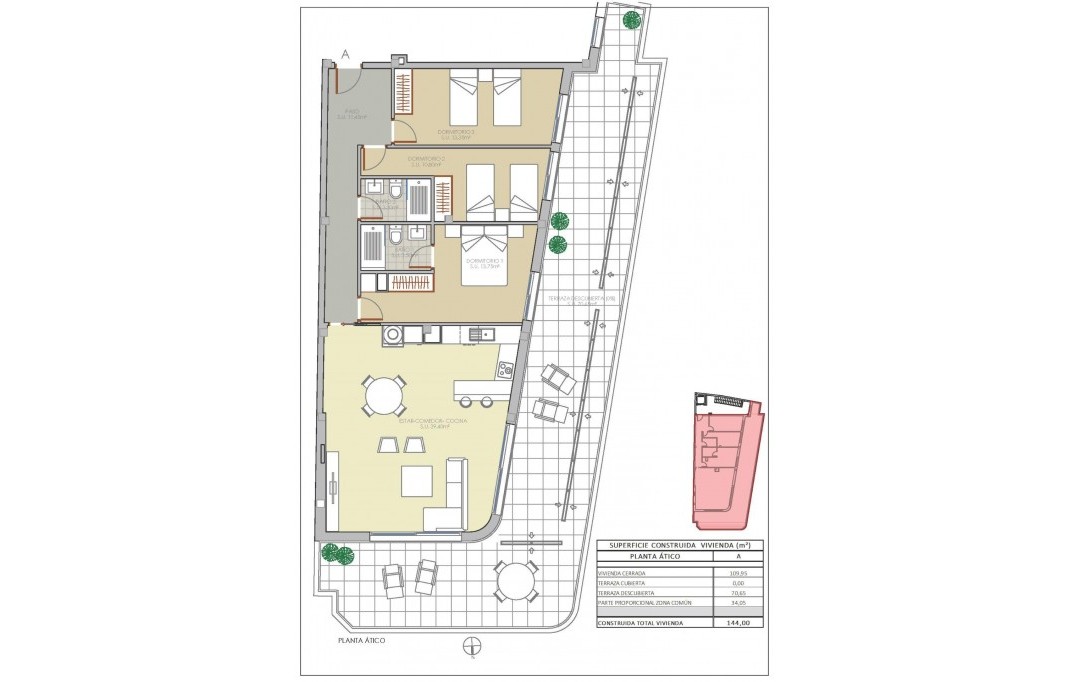 Nueva construcción  - Ático - Torrevieja - La Mata