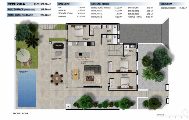 New Build - Villa - Los Alczares - Serena Golf