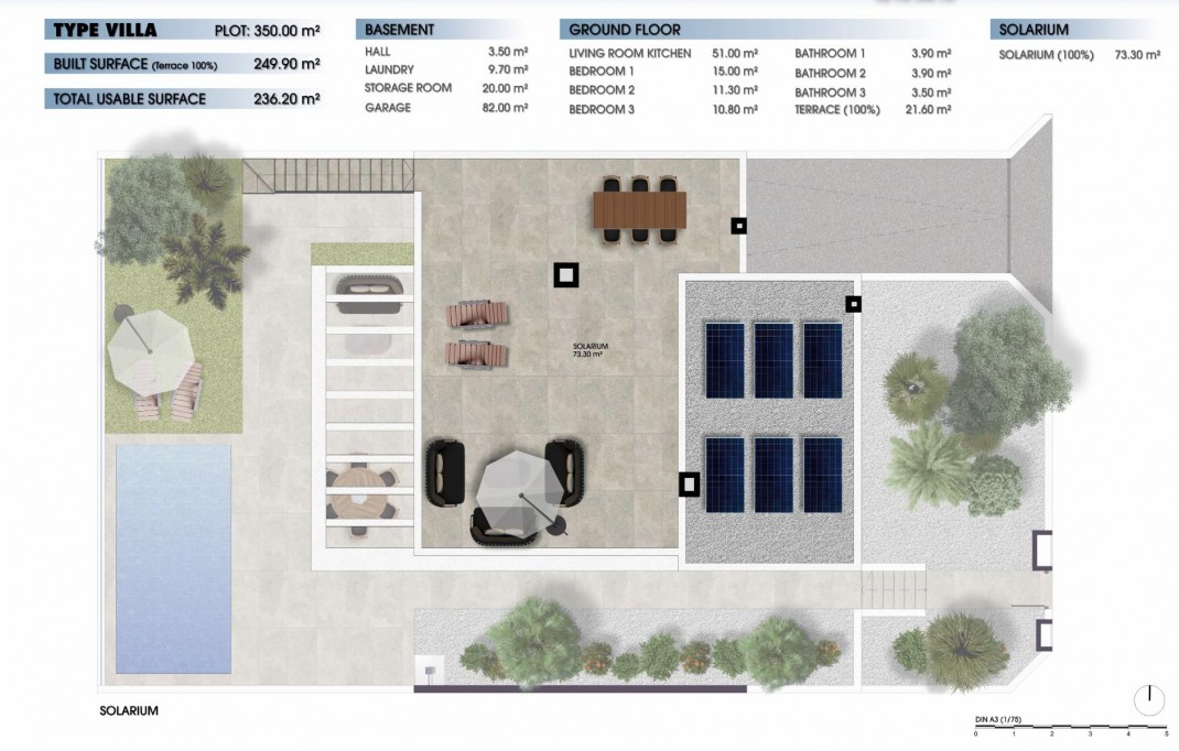 New Build - Villa - Los Alczares - Serena Golf