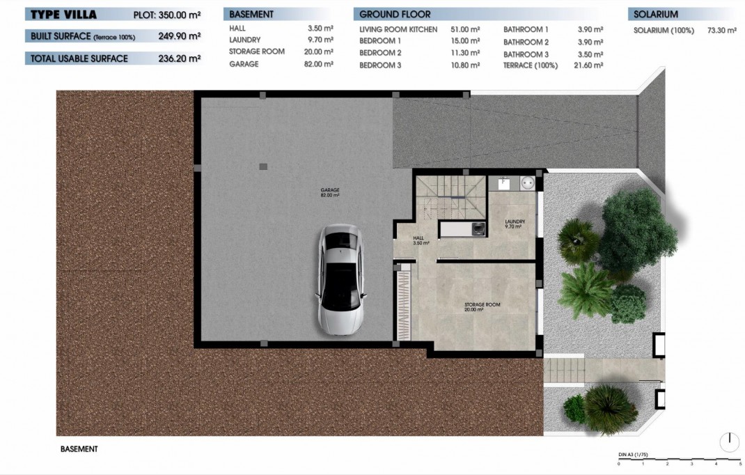 New Build - Villa - Los Alczares - Serena Golf