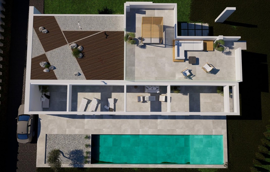 Nueva construcción  - Villa - Orihuela Costa - Las Filipinas