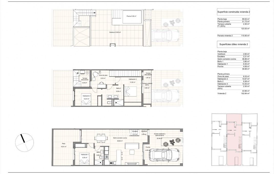 Nueva construcción  - Town House - Pilar de la Horadada - La Torre de la Horadada