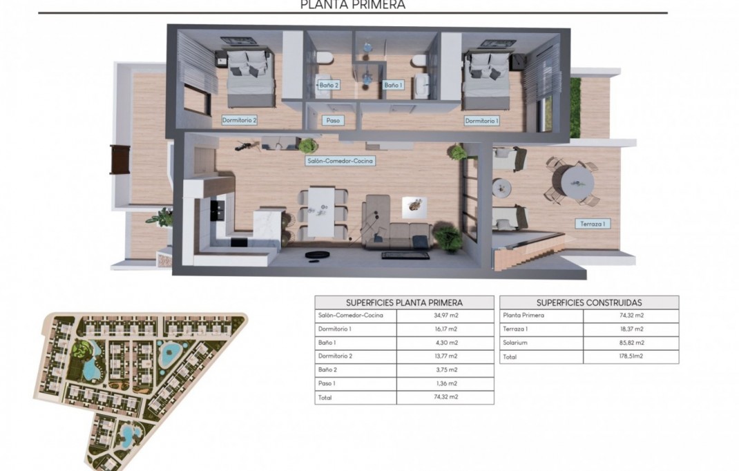 Nueva construcción  - Bungalow - Torrevieja - Los balcones