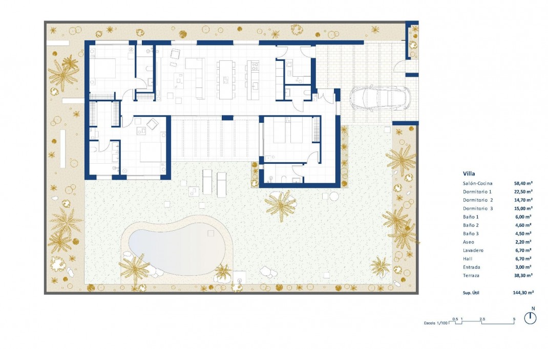 Nueva construcción  - Villa - BAOS Y MENDIGO - Altaona Golf And Country Village