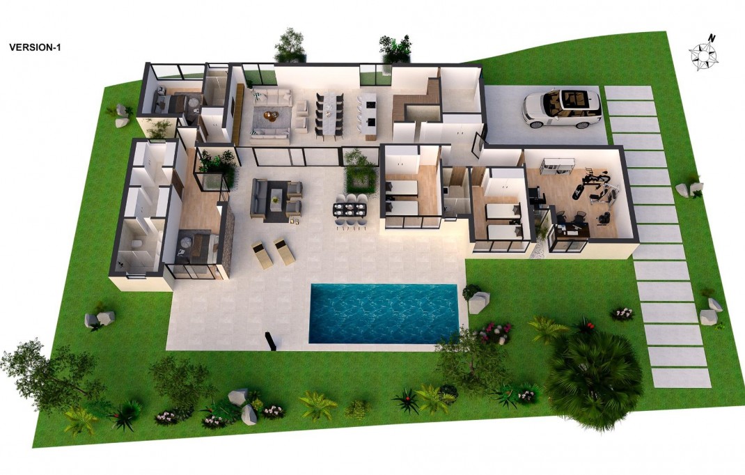 Nueva construcción  - Villa - BAOS Y MENDIGO - Altaona Golf And Country Village