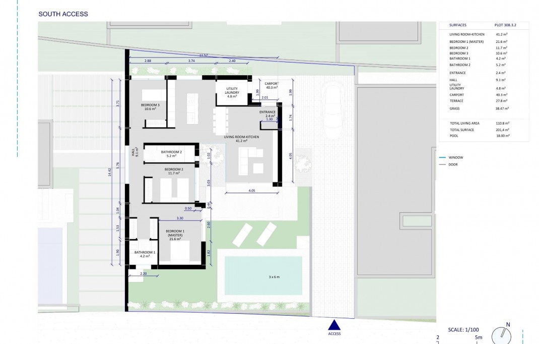 Nueva construcción  - Villa - BAOS Y MENDIGO - Altaona Golf And Country Village